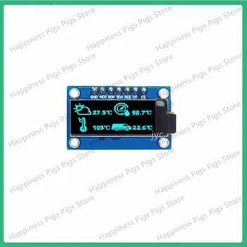 0.91 Palcový Modul OLED Displej LCD 128x32 Modul LCD Displej 7-pin SPI Komunikáciu