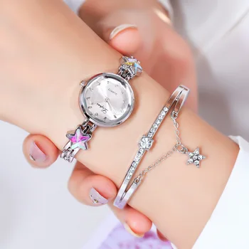 Nové Inovácie Luxusné dámske hodinky Star Popruh Drahokamu Značkové Hodinky Darčeky pre ženy Montre Femme 2021 moderné Móde Hodiny