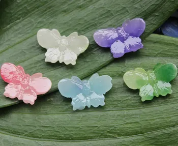 12pcs 5 farieb voliteľné 11*16 motýľ Živice Flatback Cabochon Zápisník Embellishment DIY Telefón Dekorácie Remesiel 004004099