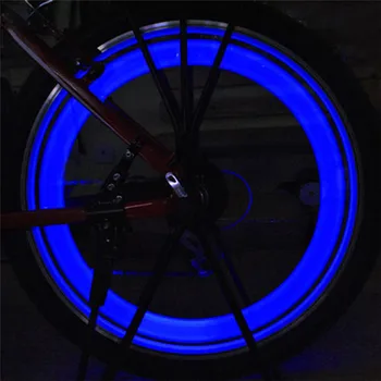 2 KS Farebné Bicykli Bicykli jazda na Bicykli Hovoril Odolné dlhodobé Pohodlné Drôt Pneumatiky, Pneumatika, Koleso LED Svetlo na Čítanie#267301